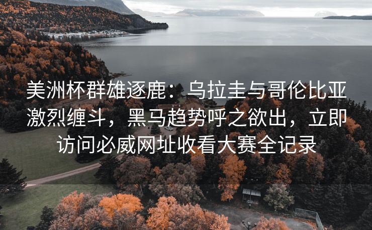 美洲杯群雄逐鹿：乌拉圭与哥伦比亚激烈缠斗，黑马趋势呼之欲出，立即访问必威网址收看大赛全记录