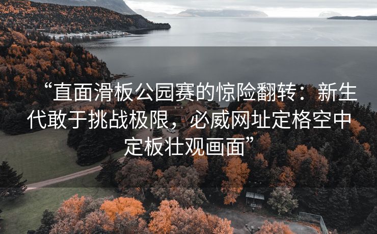 “直面滑板公园赛的惊险翻转：新生代敢于挑战极限，必威网址定格空中定板壮观画面”  第2张